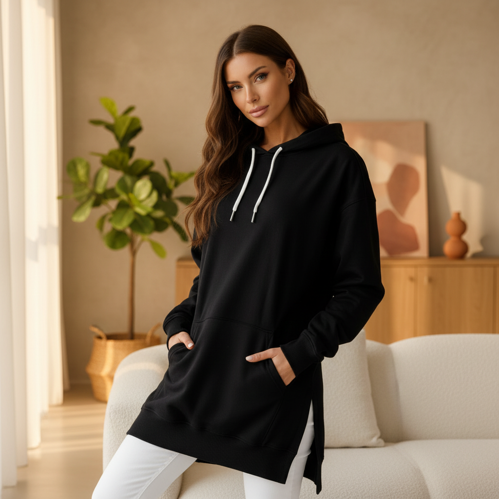 Oversized Hoodie Dress